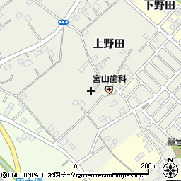 埼玉県白岡市上野田788周辺の地図
