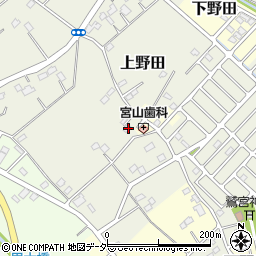 埼玉県白岡市上野田787周辺の地図