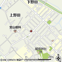 埼玉県白岡市上野田477-209周辺の地図