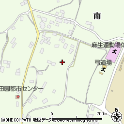 茨城県行方市南227周辺の地図