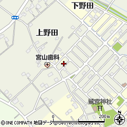 埼玉県白岡市上野田477-169周辺の地図