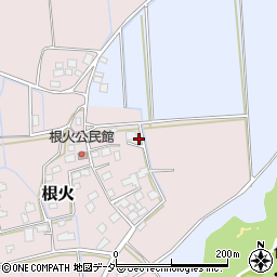 茨城県稲敷郡美浦村根火周辺の地図