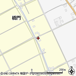 茨城県行方市橋門82周辺の地図