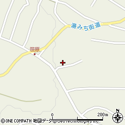 長野県茅野市湖東笹原1451-1周辺の地図