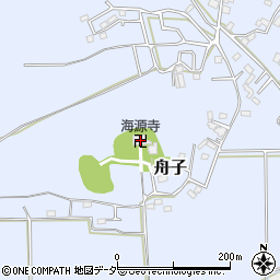 茨城県稲敷郡美浦村舟子2463周辺の地図