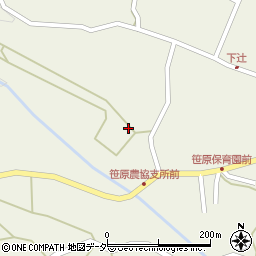 長野県茅野市湖東笹原2478-1周辺の地図