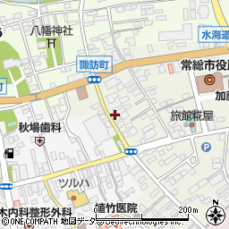 茨城県常総市水海道諏訪町3271周辺の地図