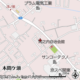 向ノ内公園周辺の地図