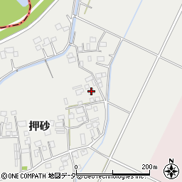 茨城県つくばみらい市押砂113周辺の地図