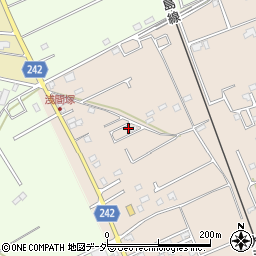 茨城県鹿嶋市荒野1485周辺の地図