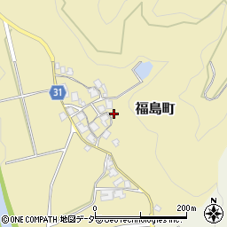 福井県福井市福島町周辺の地図
