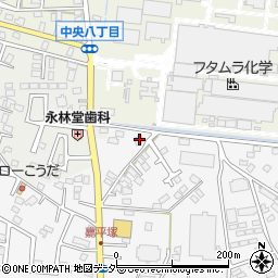 茨城県稲敷郡阿見町若栗1337周辺の地図