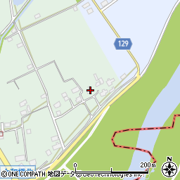 茨城県常総市新井木町672周辺の地図