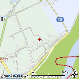 茨城県常総市新井木町679周辺の地図