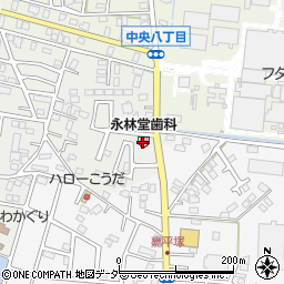永林堂歯科医院周辺の地図