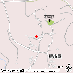 茨城県行方市根小屋638周辺の地図