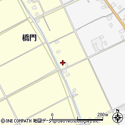茨城県行方市橋門92周辺の地図