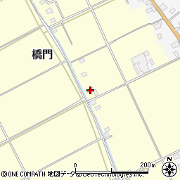 茨城県行方市橋門92周辺の地図