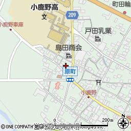 埼玉県秩父郡小鹿野町小鹿野3603周辺の地図