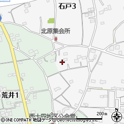 埼玉県北本市石戸3丁目205周辺の地図