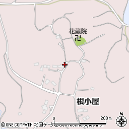 茨城県行方市根小屋640周辺の地図