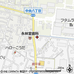茨城県稲敷郡阿見町鈴木1-1周辺の地図