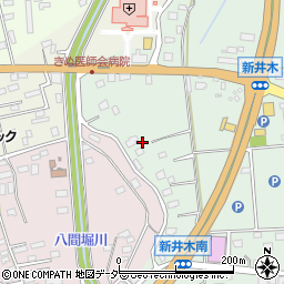 茨城県常総市新井木町6周辺の地図