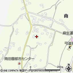 茨城県行方市南182周辺の地図