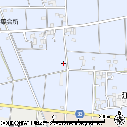 埼玉県比企郡吉見町飯島新田周辺の地図