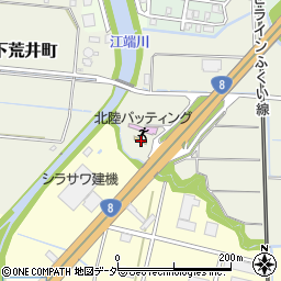 福井県福井市下荒井町33-14周辺の地図