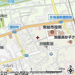 茨城県常総市水海道諏訪町3250周辺の地図