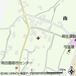 茨城県行方市南222-3周辺の地図