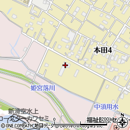 本田保育園周辺の地図