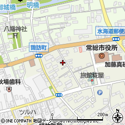 茨城県常総市水海道諏訪町3274周辺の地図