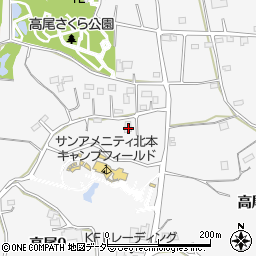 埼玉県北本市高尾9丁目232周辺の地図