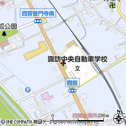 株式会社諏訪中央自動車学校周辺の地図