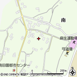 茨城県行方市南222周辺の地図