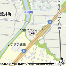 福井県福井市下荒井町33周辺の地図