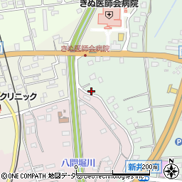 茨城県常総市新井木町7周辺の地図