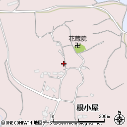 茨城県行方市根小屋621周辺の地図