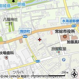 茨城県常総市水海道諏訪町3247周辺の地図