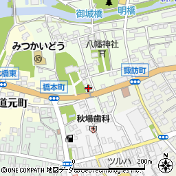 茨城県常総市水海道橋本町3353周辺の地図