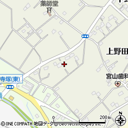 埼玉県白岡市上野田822周辺の地図