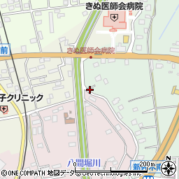 茨城県常総市新井木町9周辺の地図