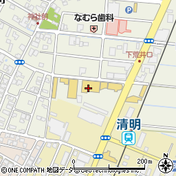 福井トヨタ自動車株式会社　新車本部周辺の地図