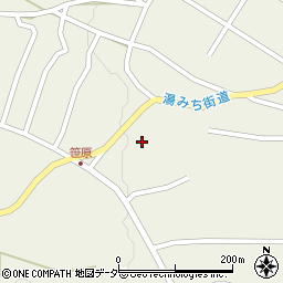 長野県茅野市湖東笹原1140-1周辺の地図