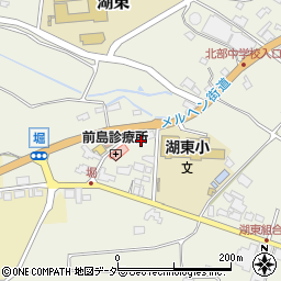長野県茅野市湖東堀4980-10周辺の地図