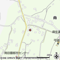 茨城県行方市南220周辺の地図