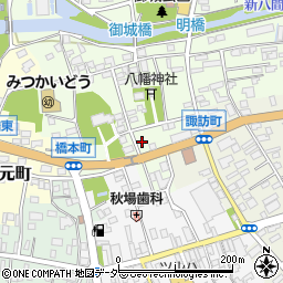 茨城県常総市水海道橋本町3355-1周辺の地図