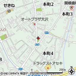 勝林公民館周辺の地図
